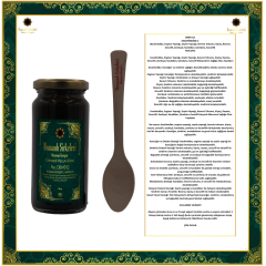 OBM 012 KARAHİNDİBA'LI (Enginar Yaprağı, Zeytin Yaprağı, Kereviz Tohumu, Kişniş, Rezene, Zencefil, Zerdeçal, Karabiber, Çörekotu, Karanfil) MACUNU