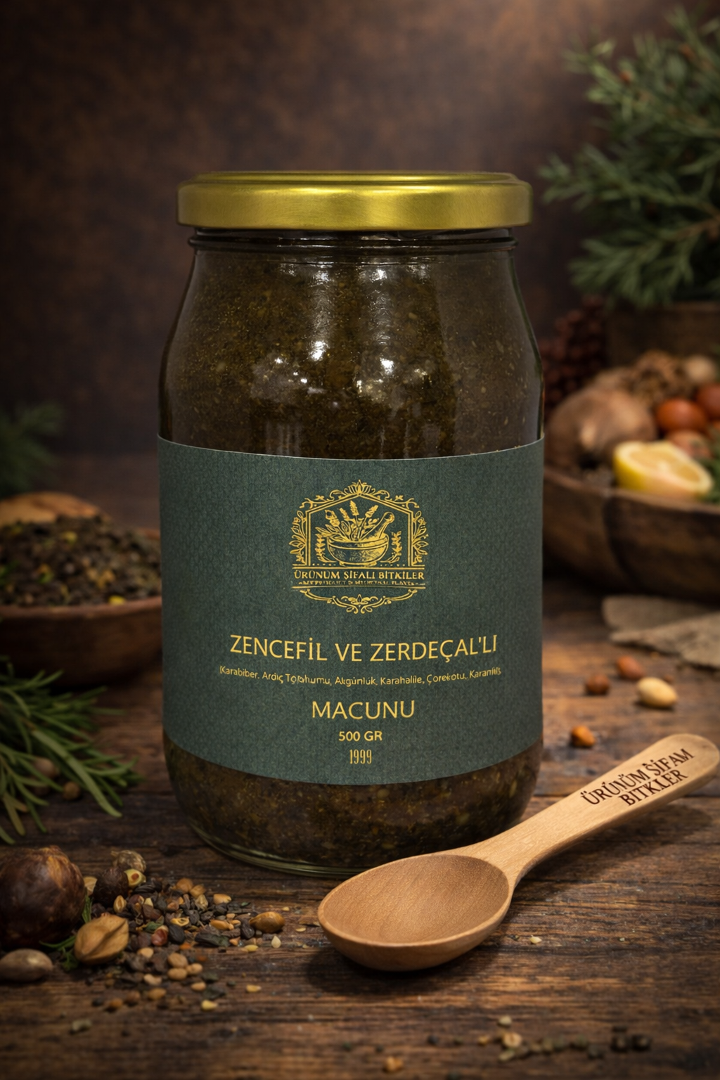 OBM 019 ZENCEFİL VE ZERDEÇAL'LI MACUN