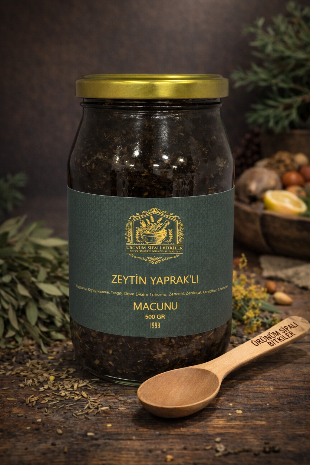 OBM 020 ZEYTİN YAPRAK'LI MACUN