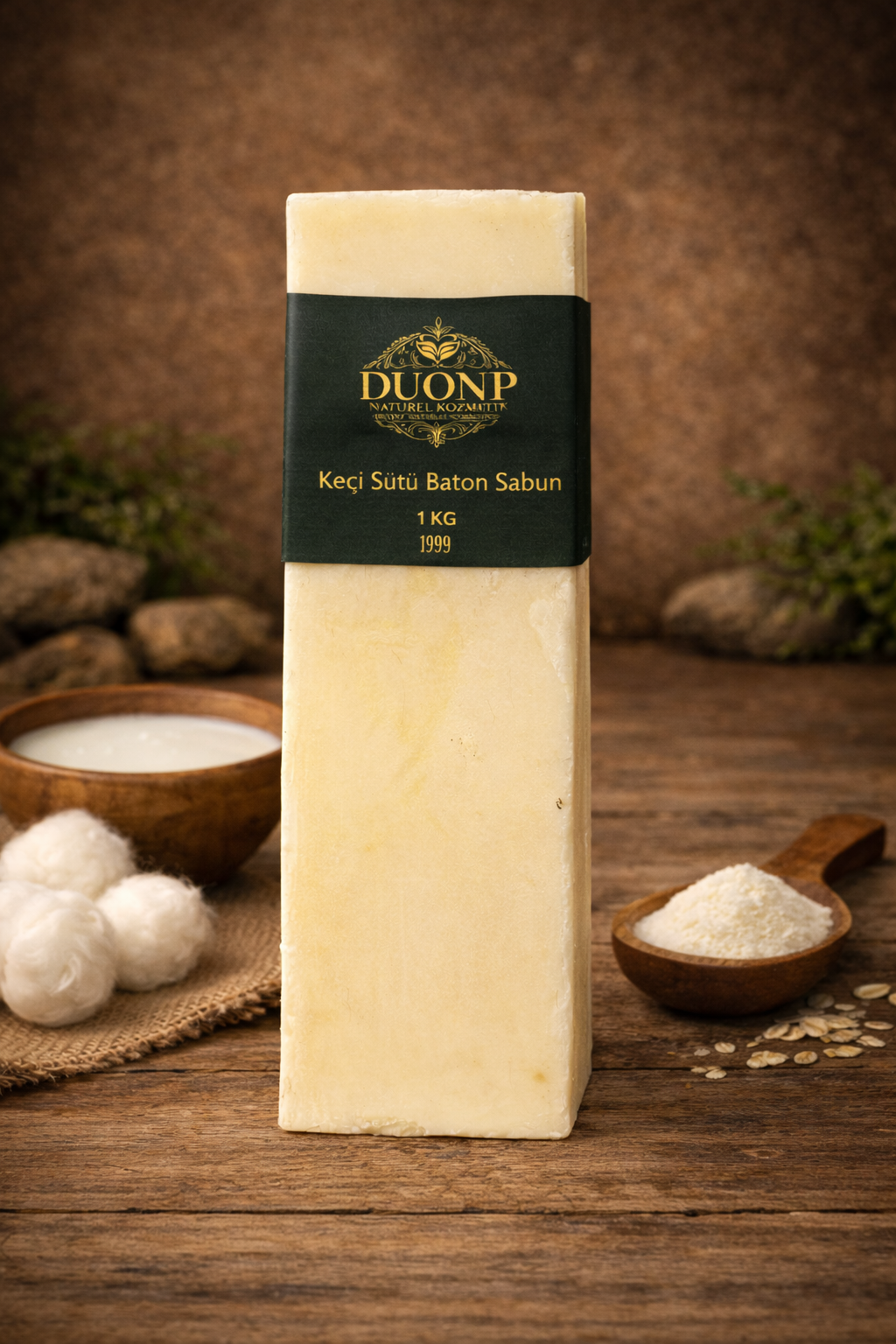 OSS 014 SİRKELİ KEÇİ SÜTLÜ BATON SABUN