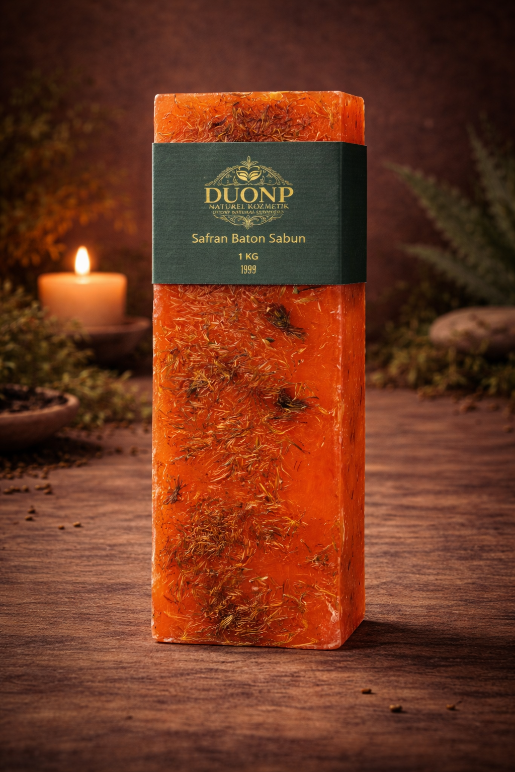 OSS 035 SİRKELİ SAFRANLI BATON SABUN