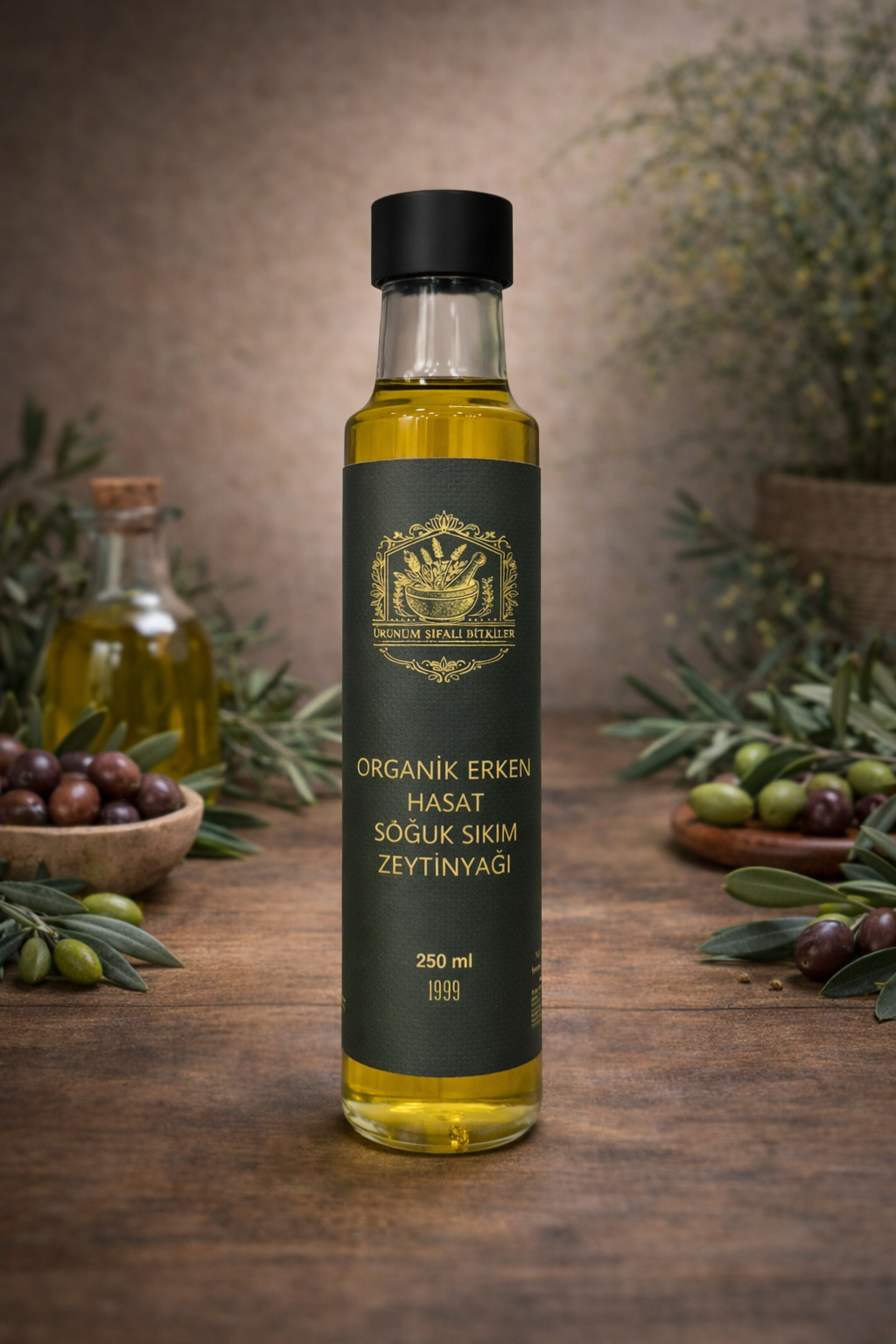 OZT 003 ORGANİK ERKEN HASAT SOĞUK SIKIM ZEYTİNYAĞI