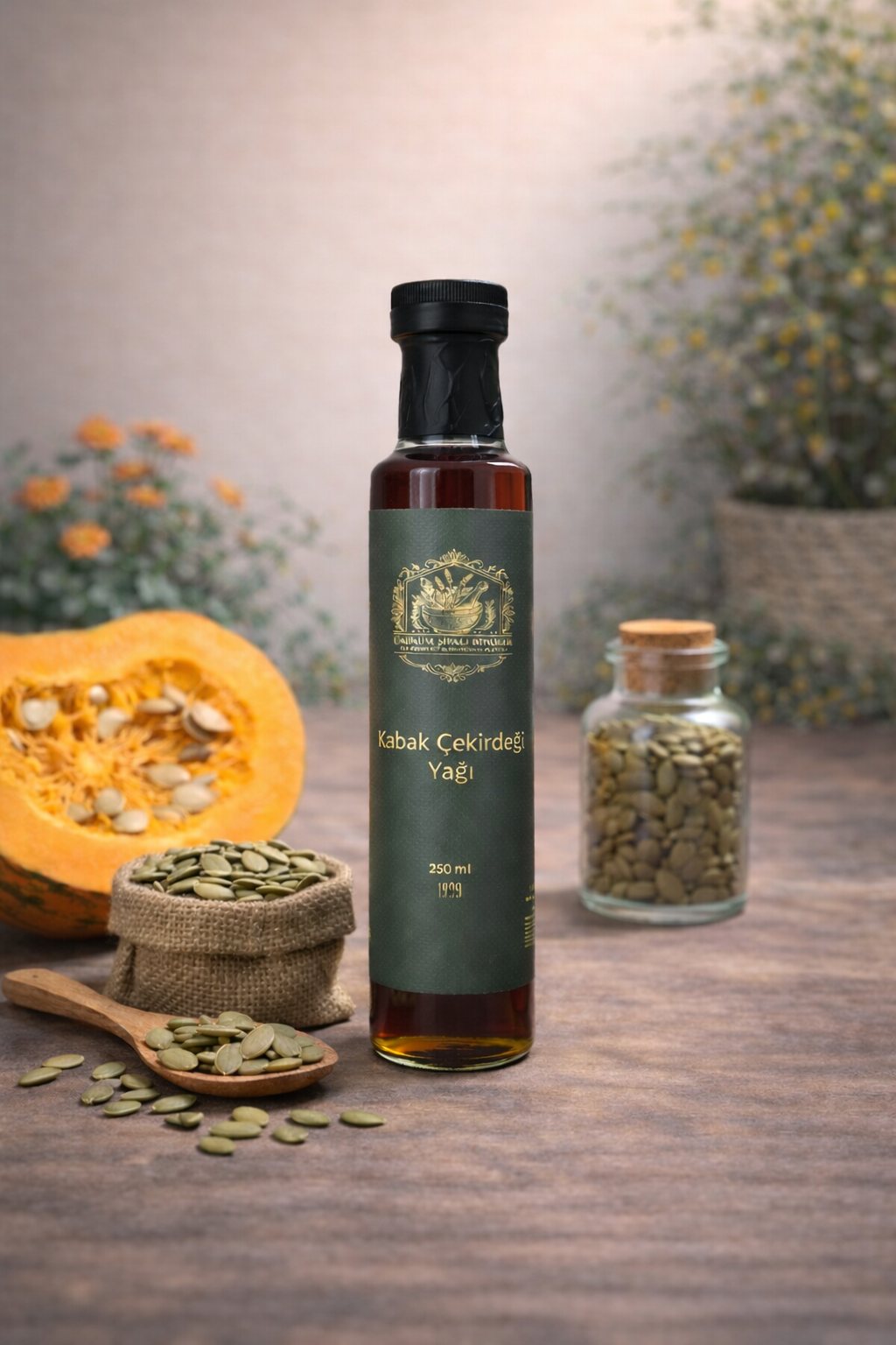 OBY 030  KABAK ÇEKİRDEĞİ YAĞI 250ML