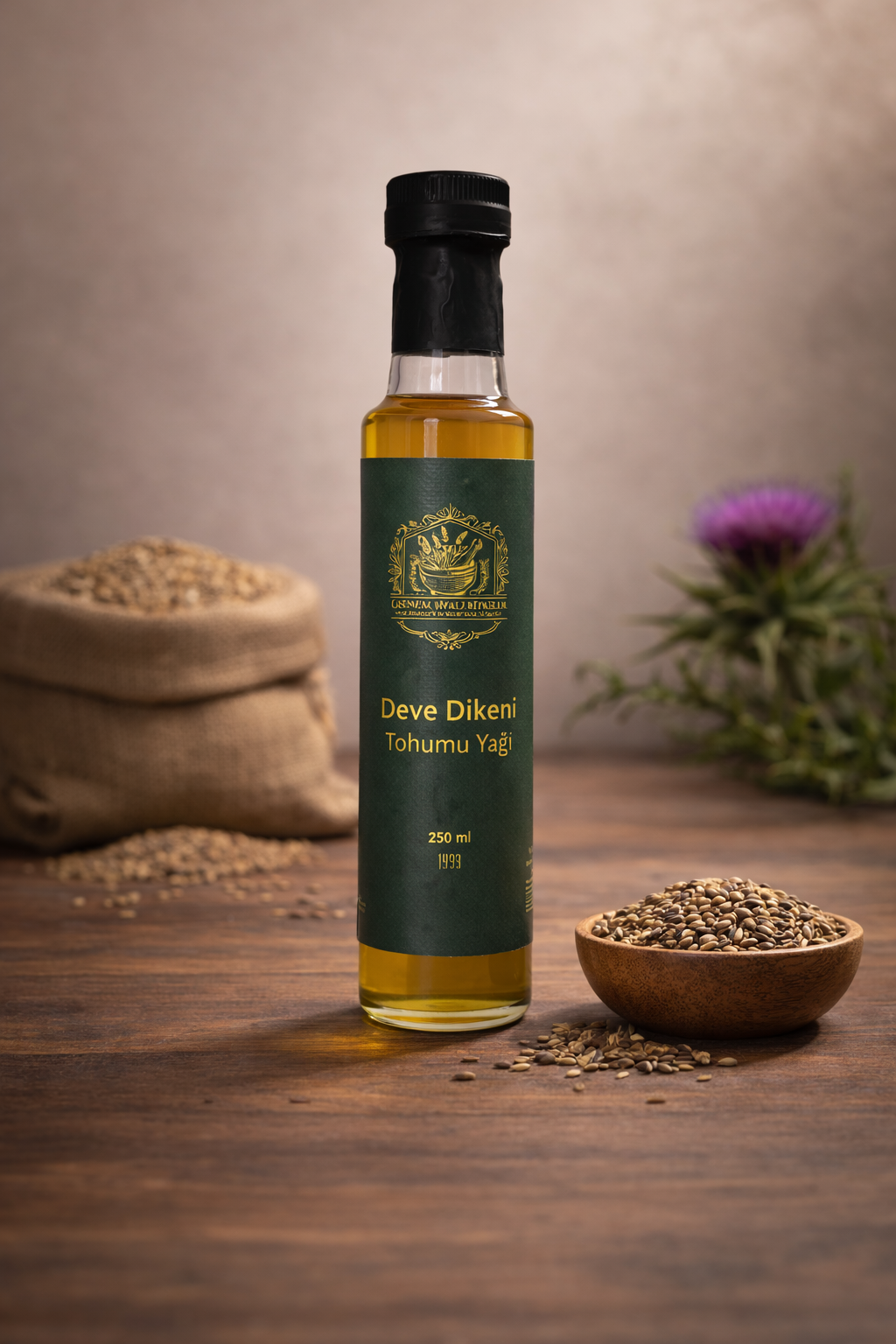 OBY 041  DEVE DİKENİ TOHUMU YAĞI 250ML