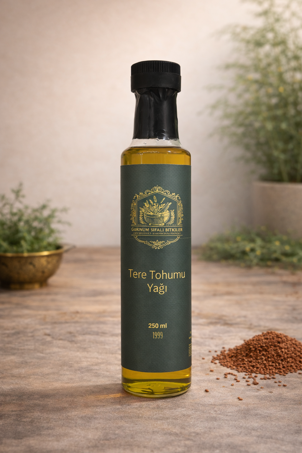 OBY 049  TERE TOHUMU YAĞI 250ML