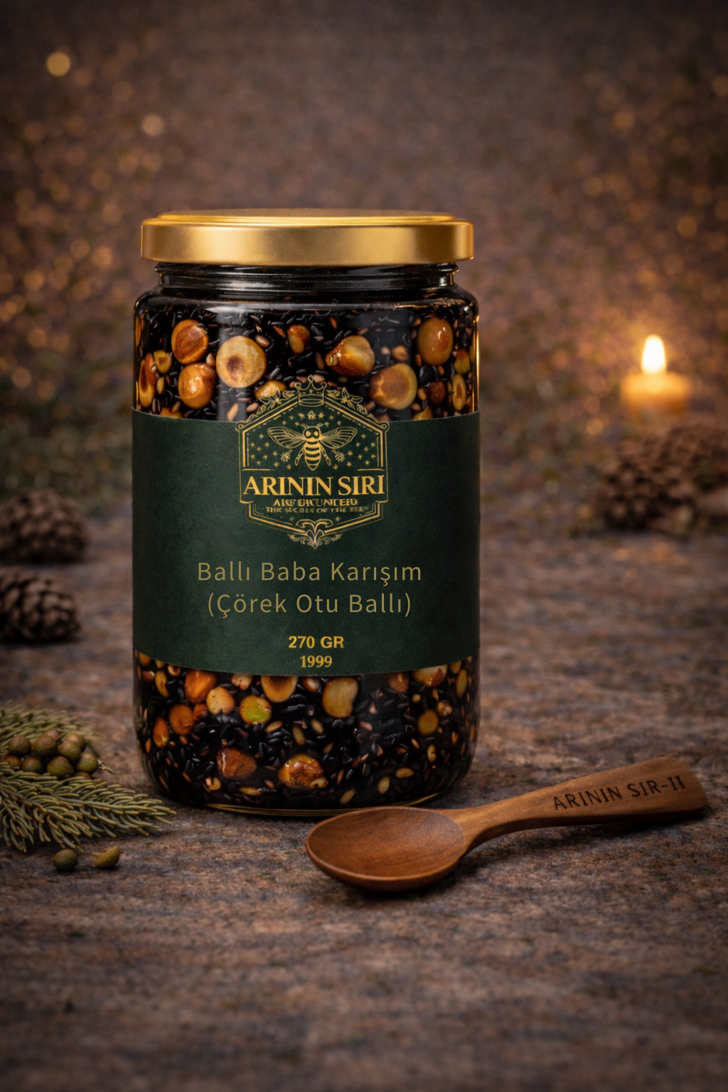 OKM 005 BALLI BABA KARIŞIM (ÇÖREK OTU BALI)