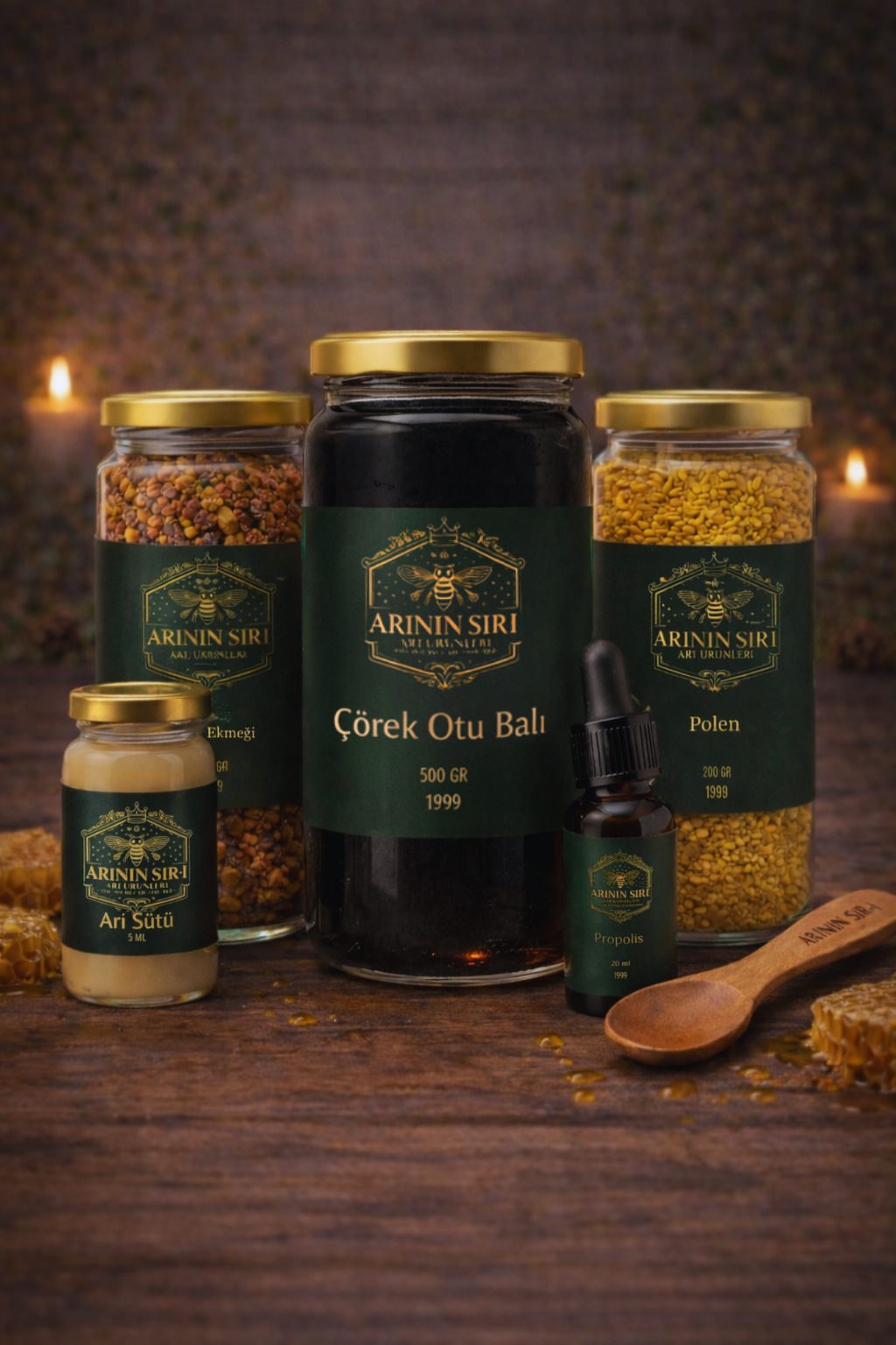 OBS 005 ÇÖREK OTU BALI SETİ