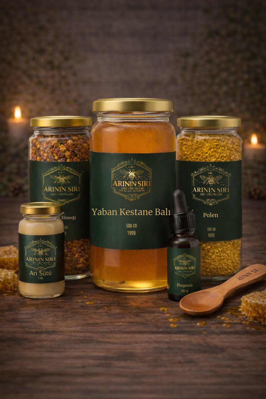 OBS 021 YABAN KESTANE BALI SETİ