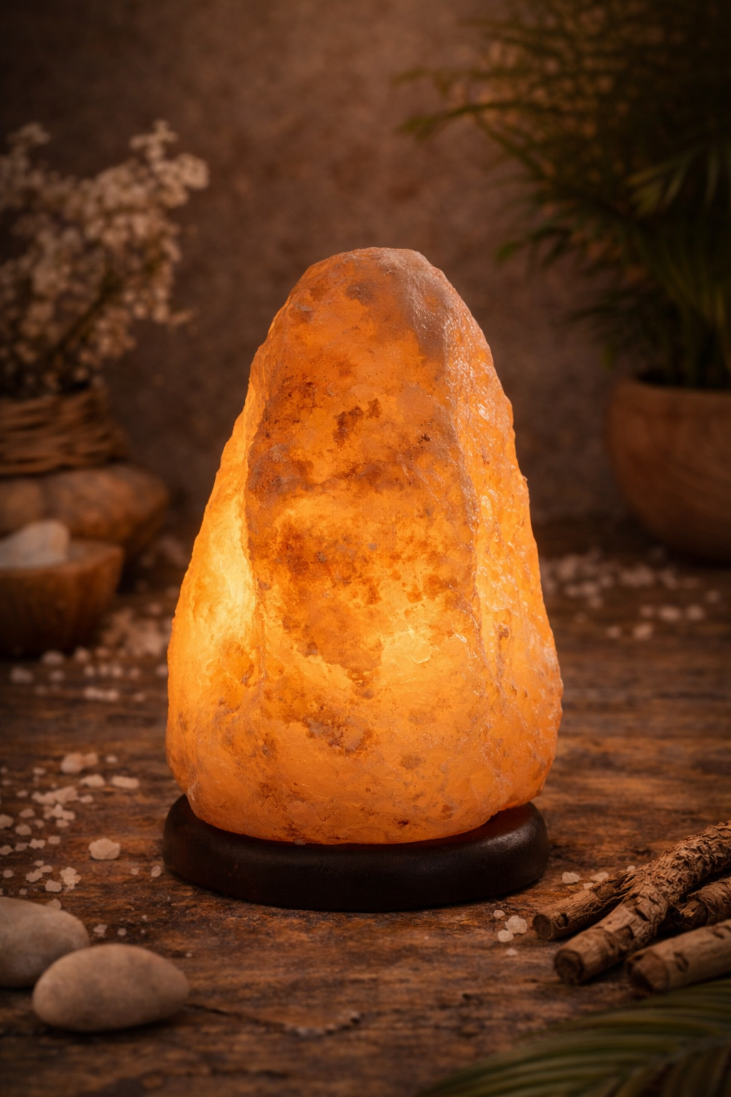 NTL016 KREATİF KRİSTAL KAYA TUZ LAMBASI 3 KG