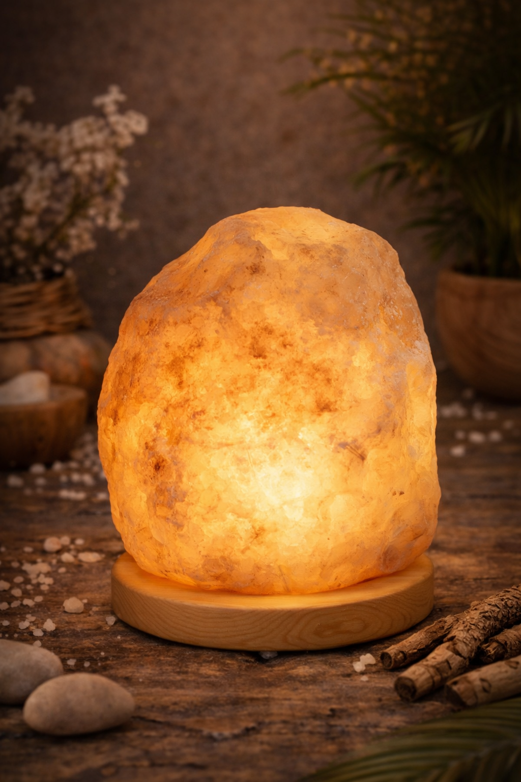 NTL021 ŞEKİLSİZ DOĞAL TUZ LAMBASI 8 KG