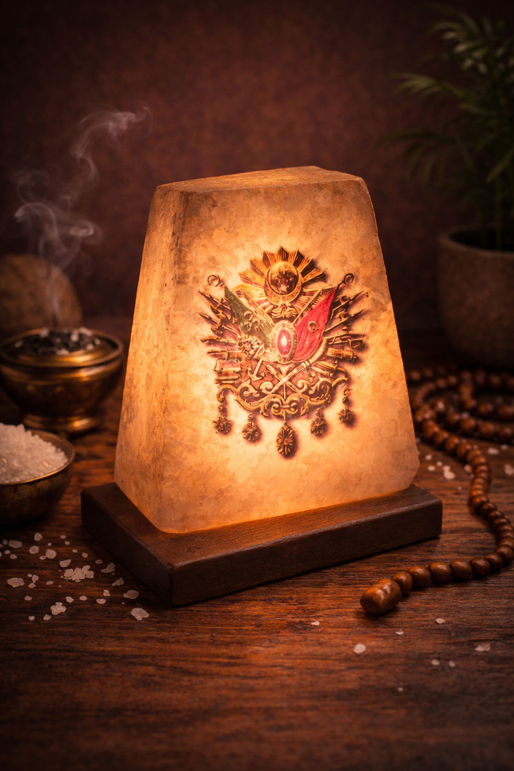 NTL045 OSMANLI ARMA İŞLEMELİ TUZ LAMBA