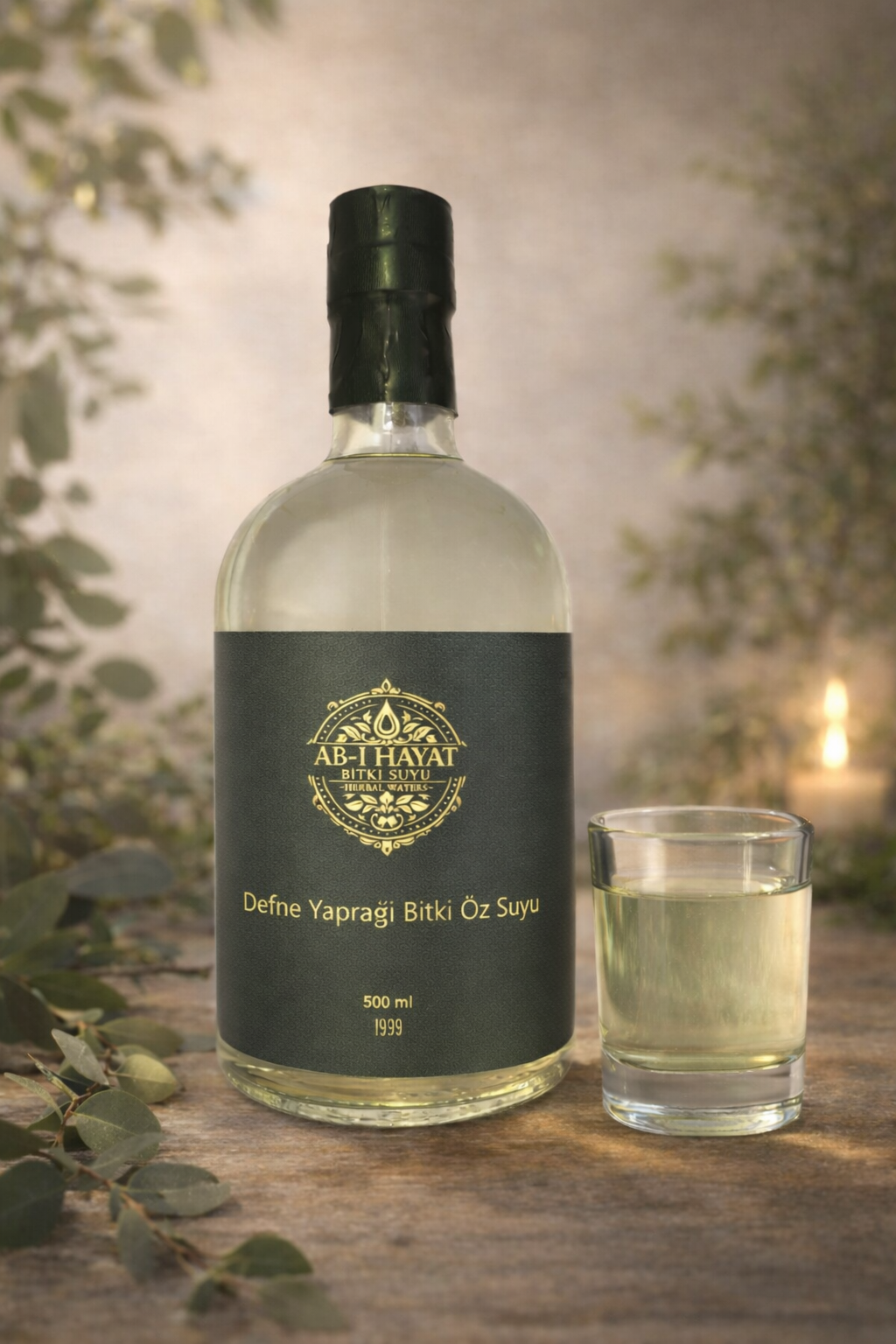 AHB004  DEFNE YAPRAĞI BİTKİ ÖZ SUYU