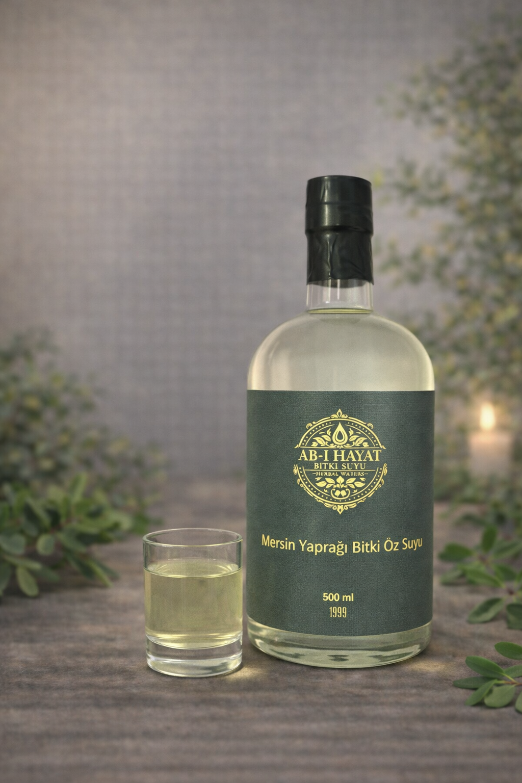 AHB014  MERSİN YAPRAĞI BİTKİ ÖZ SUYU