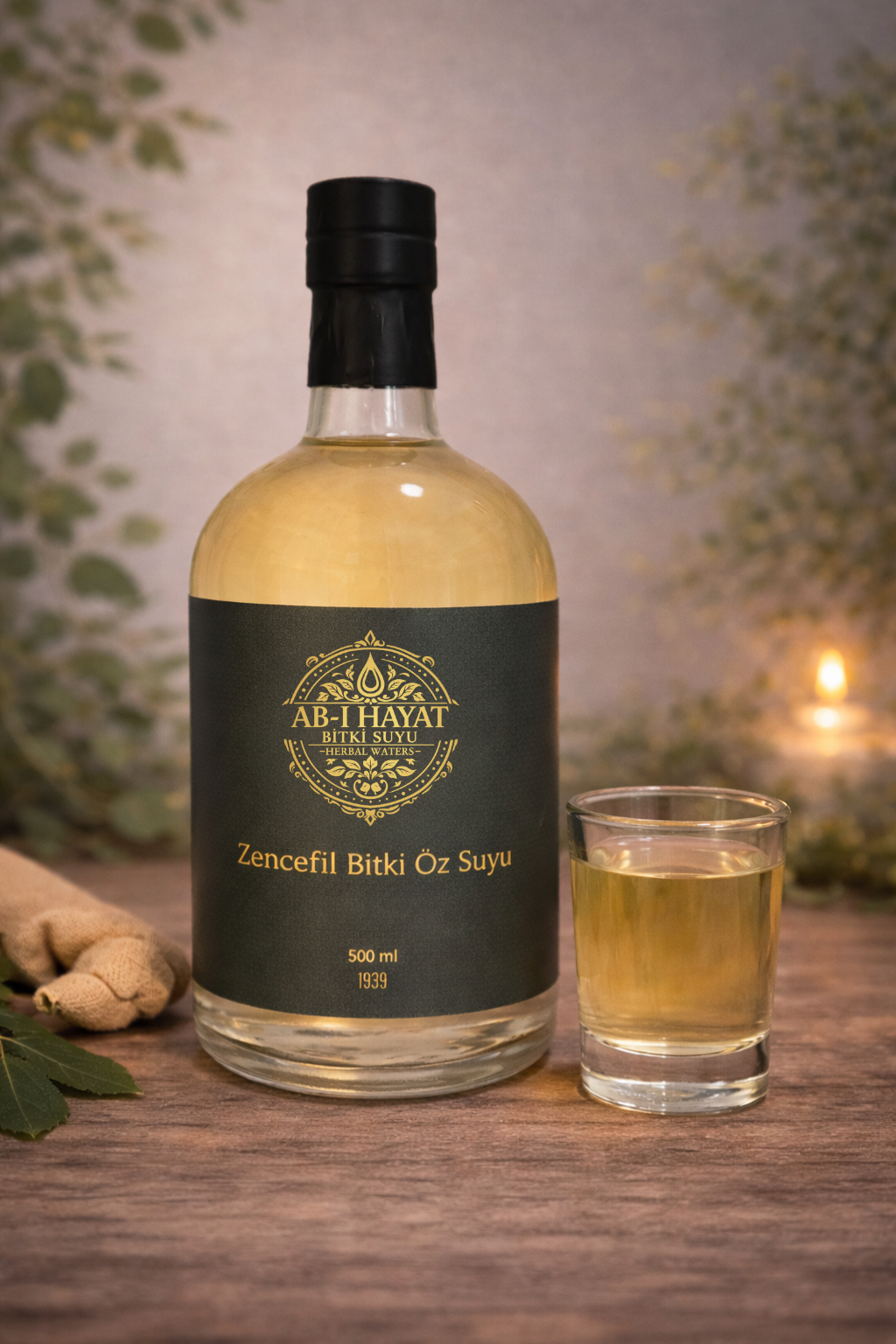 AHB018  ZENCEFİL BİTKİ ÖZ SUYU