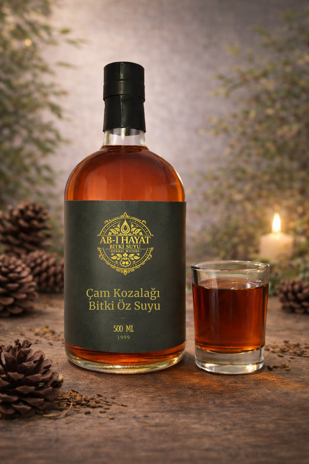 AHB023  ÇAM KOZALAĞI BİTKİ ÖZ SUYU