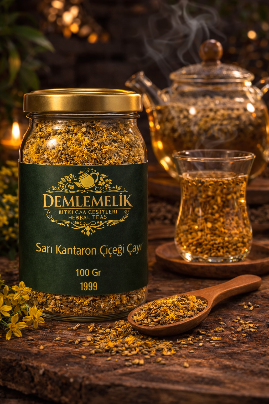 DBÇ010 SARI KANTARON ÇİÇEĞİ ÇAYI 150 GR