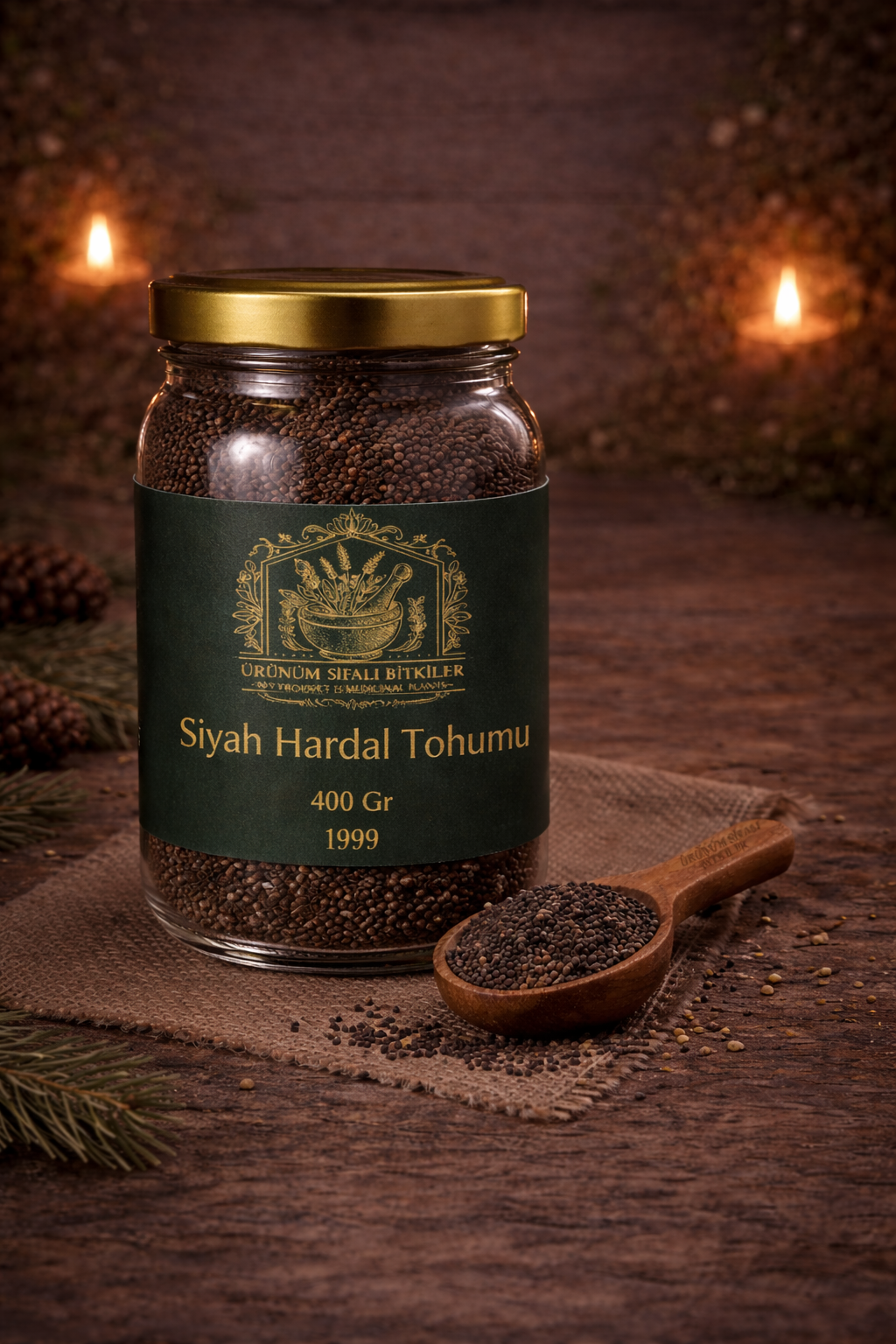 ÜŞT015 SİYAH HARDAL TOHUMU