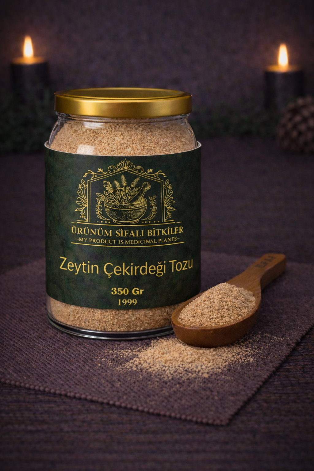 ÜTT020 ZEYTİN ÇEKİRDEĞİ TOZU