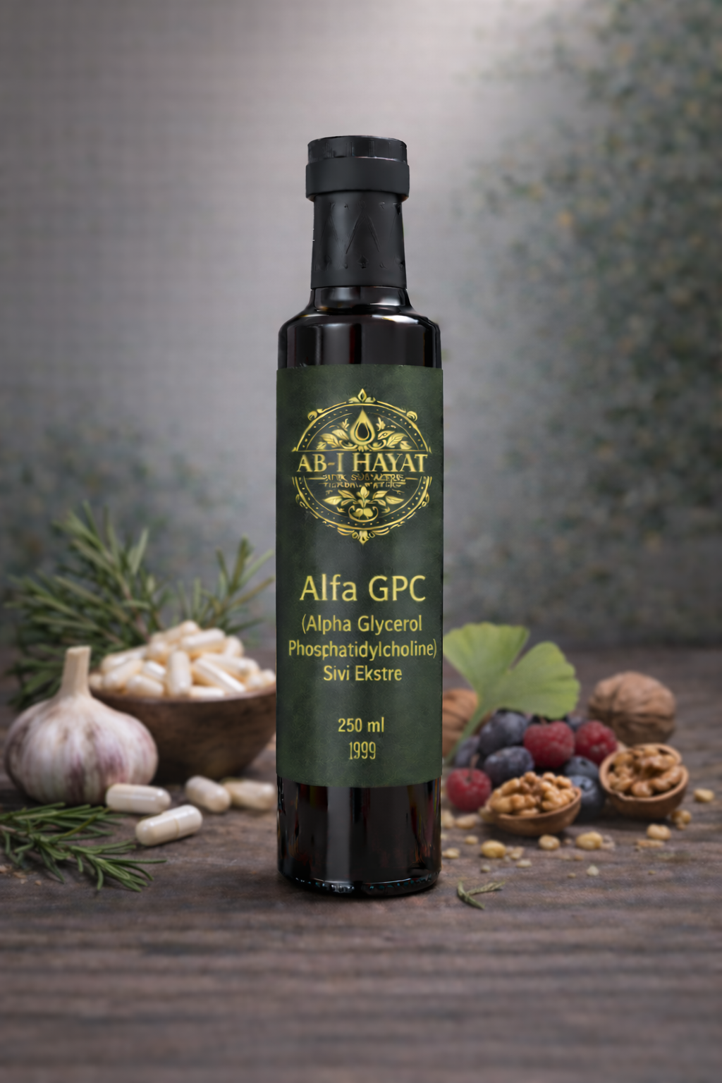 OSE 009 ALFA GPC SIVI EKSTRE (Alpha Glycerol Phosphatidylcholine)