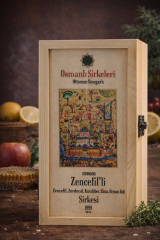 OSM 009  ZENCEFİL’Lİ (Zenceﬁl, Zerdeçal, Karabiber, Elma, Orman Balı) SİRKESİ