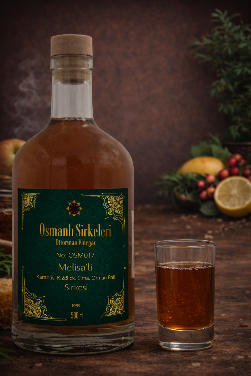 OSM 017  MELİSA’LI  (Melisa, Karabaş, Kızılcık, Elma, Orman Balı)  SİRKESİ