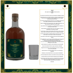 OSM 025  GUDED  (Elma, Yoğurt Otu, Kişniş, Melisa, Zenceﬁl, Anzer Balı)  SİRKESİ