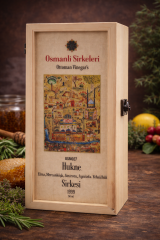 OSM 027  HUKNE  (Elma, Mercanköşk, Sinirotu, Aynısefa, Yabani Kekik Balı)  SİRKESİ