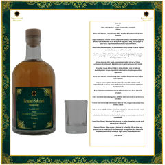 OSM 031  AHŞA  (Elma, Reisi Mantarı, Kırmızı Ginseng Kökü, Anzer Balı)  SİRKESİ