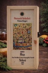 OSM 031  AHŞA  (Elma, Reisi Mantarı, Kırmızı Ginseng Kökü, Anzer Balı)  SİRKESİ