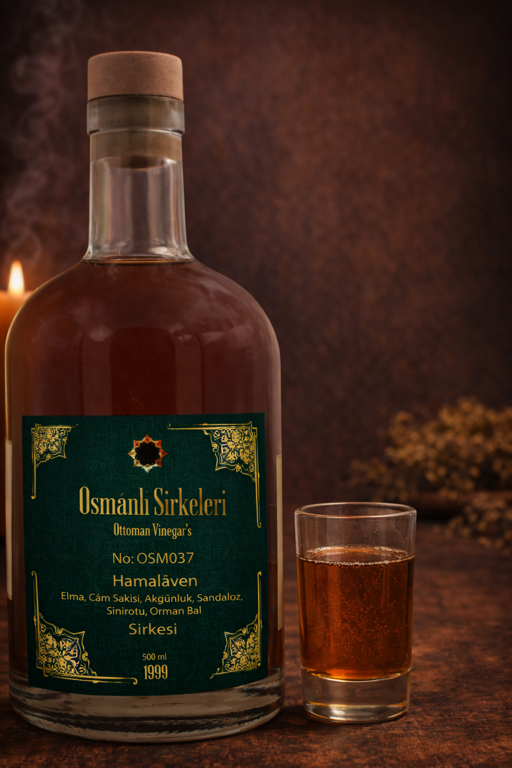 OSM 037  HAMÂLÂVEN  (Elma, Çam Sakızı, Akgünlük, Sandaloz, Sinirotu, Orman Balı) SİRKESİ