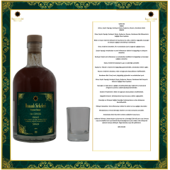 OSM 050  KEBED  (Elma, Zeytin Yaprağı, Zerdeçal, Kişniş, Kuşburnu, Rezene, Karakovan Balı)  SİRKESİ