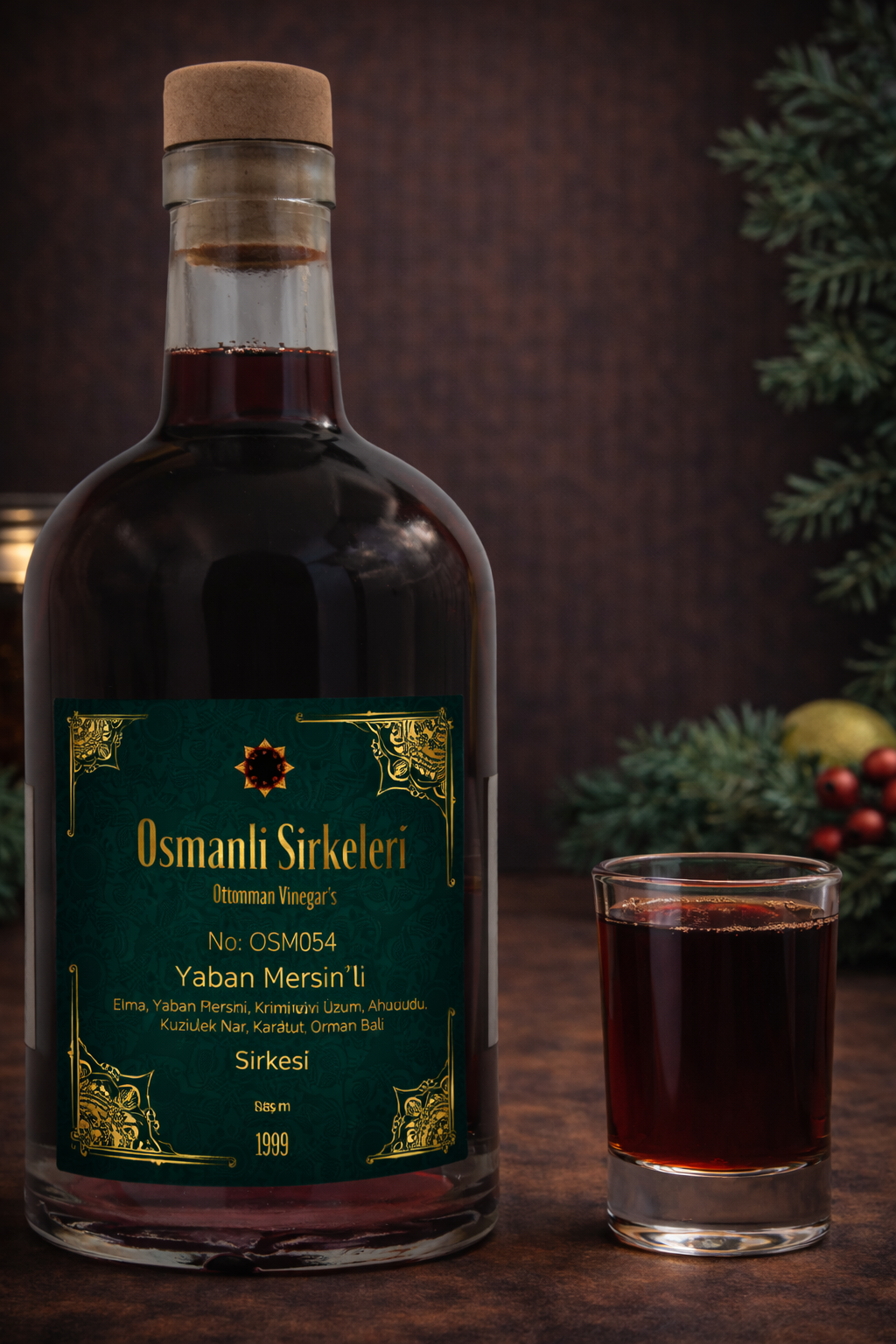 OSM 054 YABAN MERSİN’Lİ KARIŞIM SİRKESİ