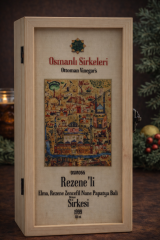 OSM 055  REZENE’Lİ  (Elma, Rezene Zenceﬁl Nane Papatya Orman Balı)  SİRKESİ