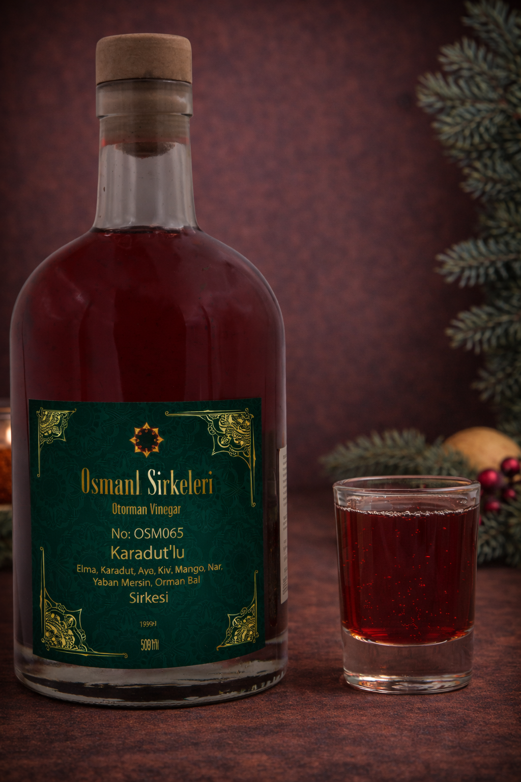OSM 065  KARADUT’LU  (Elma, Karadut Ayva Kivi Mango Nar Yaban Mersini Orman Balı)  SİRKESİ