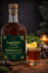 OSM 073 SİYAH SARIMSAK’LI (Elma, S. Sarımsak, Limon, Kereviz, Karah., Mayd., Orman B.) SİRKESİ