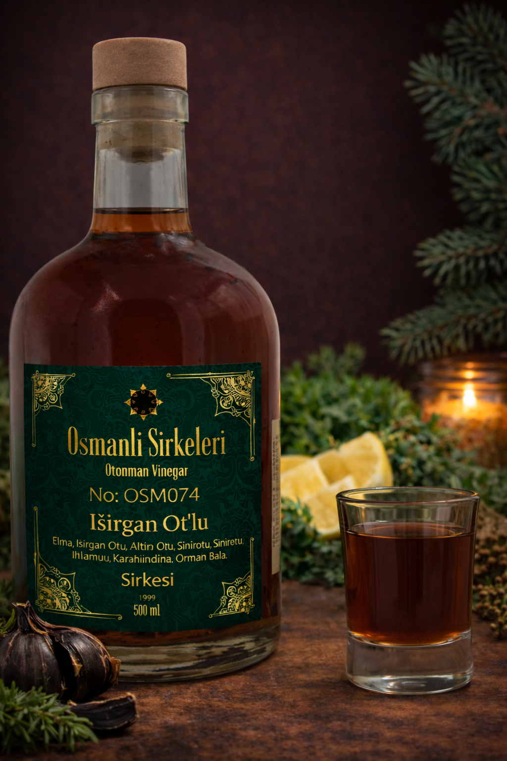 OSM 074 ISIRGAN OT’LU (Elma, Isırgan, Altın O., Sinirotu, D. Yaprağı, Ihlamur, Orman B.) SİRKESİ