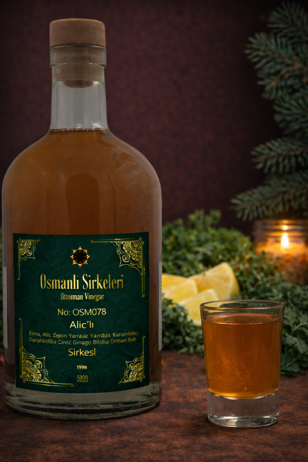 OSM 078 ALIÇ’LI (Elma, Alıç, Zeytin Y., Karabaş, Karah., Ceviz, Ginkgo B., Orman B.) SİRKESİ