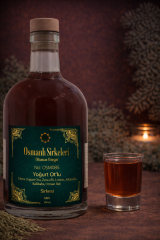 OSM 085  YOĞURT OT’LU  (Elma, Yoğurt Otu Zenceﬁl Limon Altınotu Ballıbaba Orman Balı)  SİRKESİ