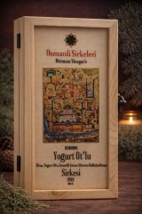 OSM 085  YOĞURT OT’LU  (Elma, Yoğurt Otu Zenceﬁl Limon Altınotu Ballıbaba Orman Balı)  SİRKESİ