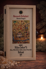 OSM 097  NÖBET ŞEKER’Lİ  (Elma, Nöbet Şekeri Safran Limon Orman Balı)  SİRKESİ