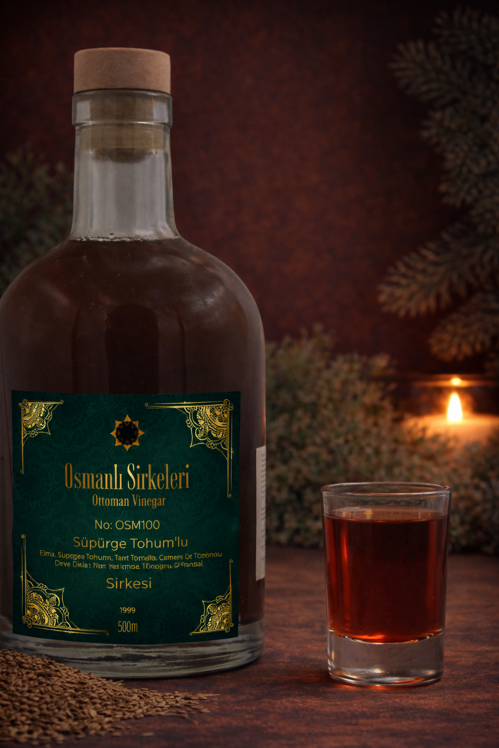 OSM 100 SÜPÜRGE TOHUM’LU KARIŞIM SİRKESİ